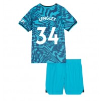 Dres Tottenham Hotspur Clement Lenglet #34 Rezervni za djecu 2022-23 Kratak Rukav (+ kratke hlače)